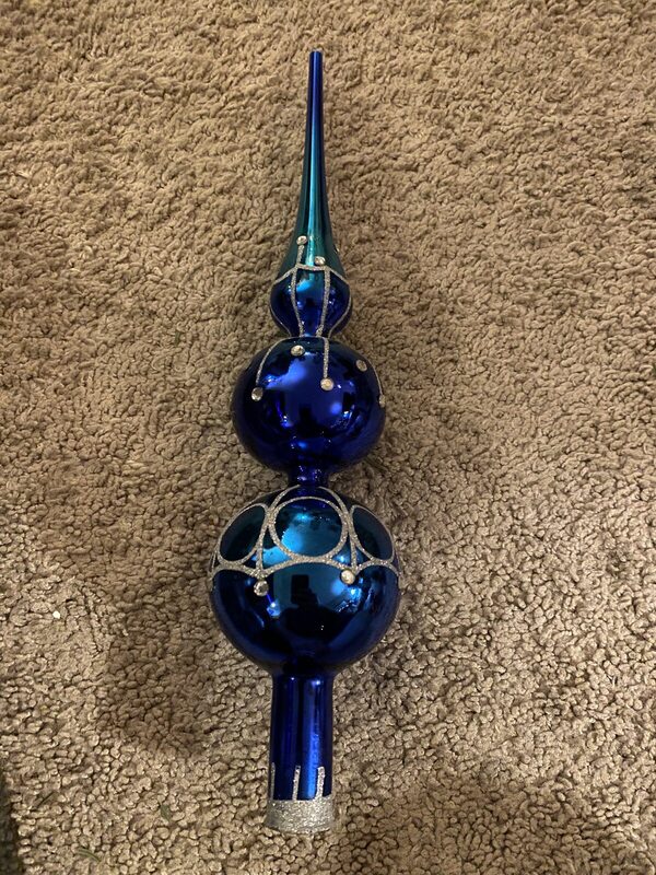 A cobalt spire from our shelves