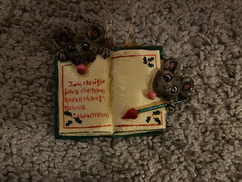 Two mice and a famous first line