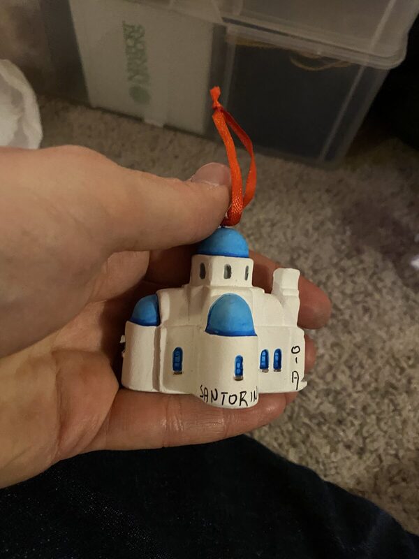 The blue domes, in miniature